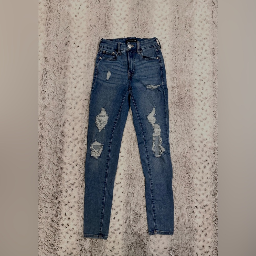 AÉROPOSTALE High rise curvy jeggings | SIZE: 0